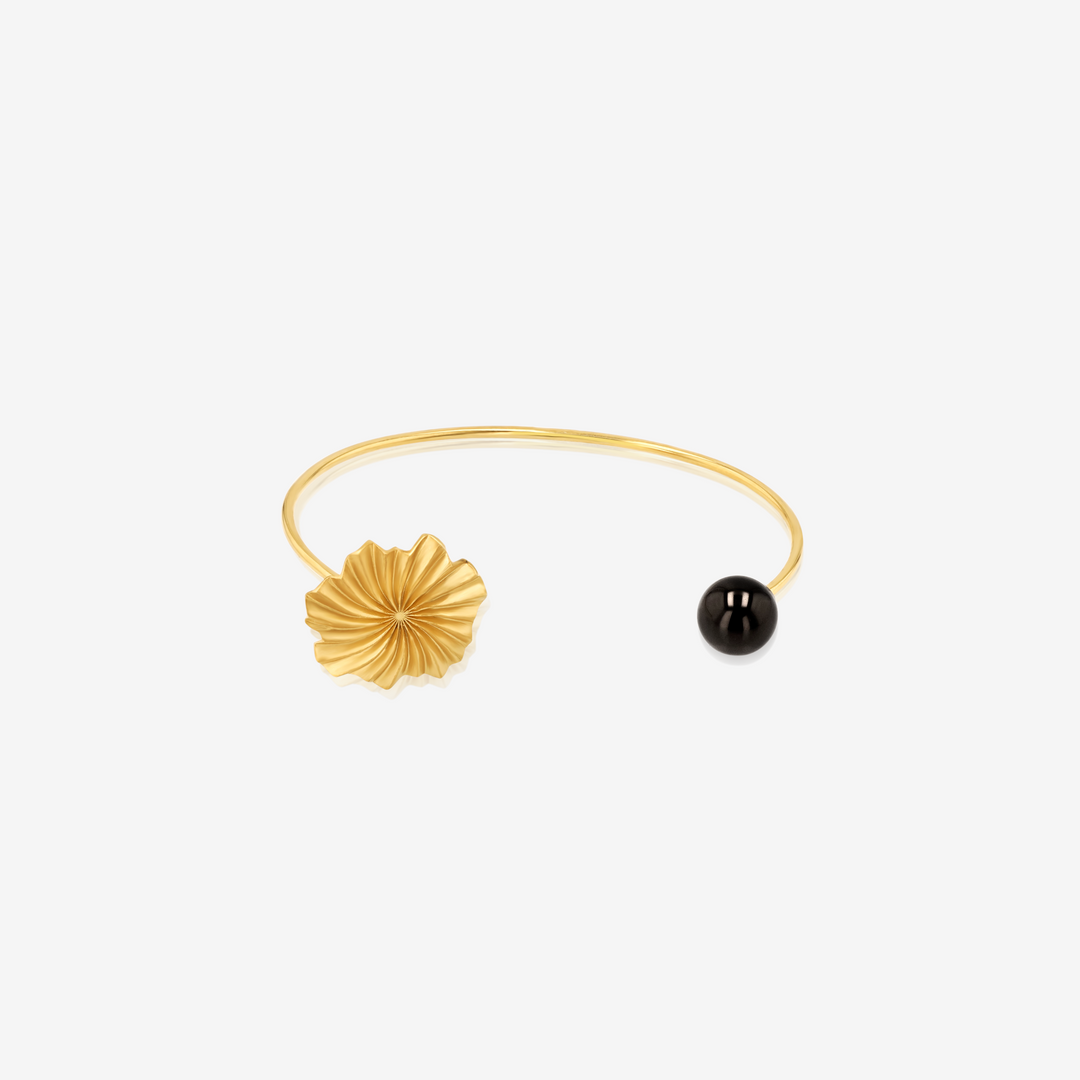 The Midnight Coral Bangle