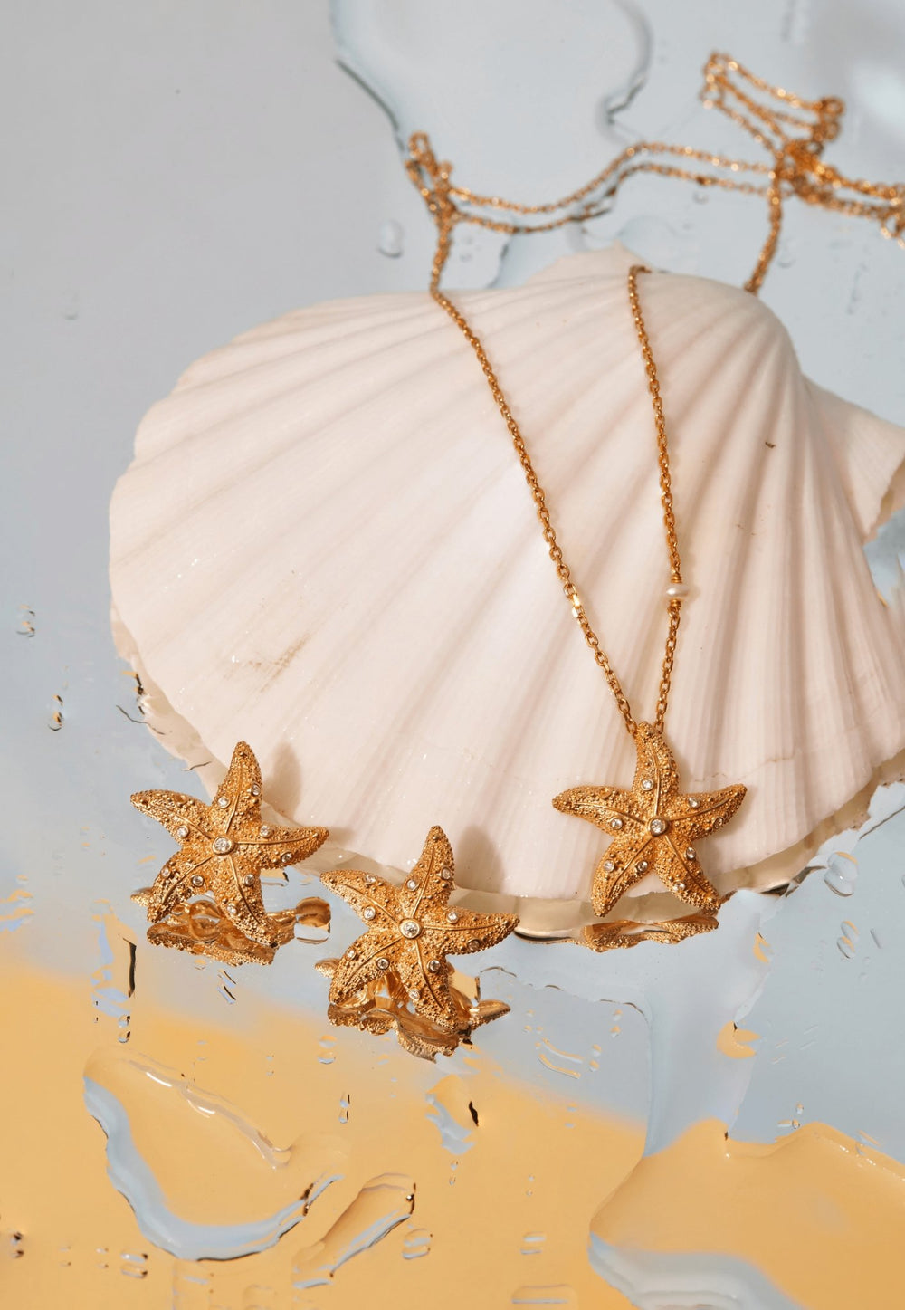 Ariel Starfish Necklace - Ema Jewels