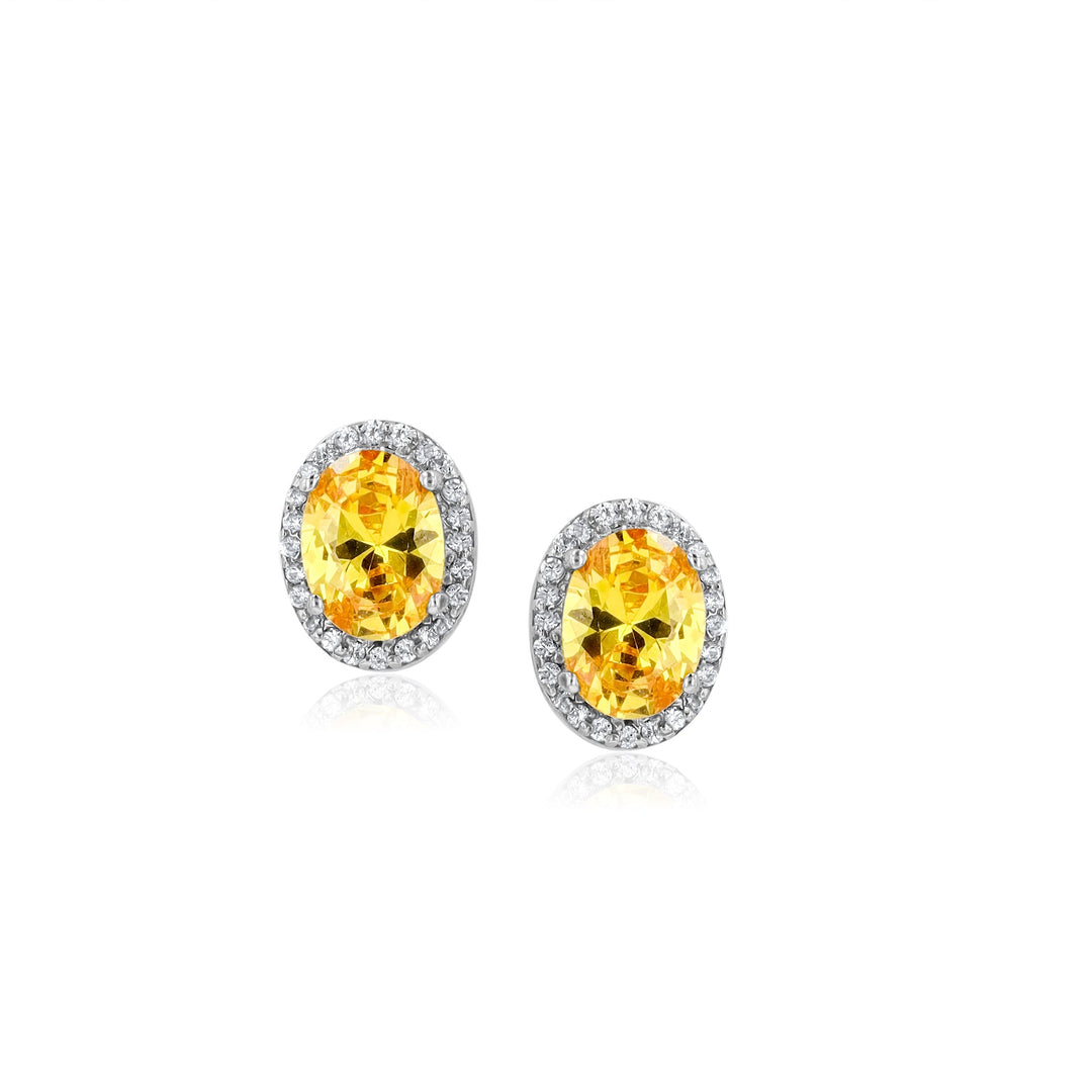 Bia Sunflower Sterling Silver Earrings - Ema Jewels