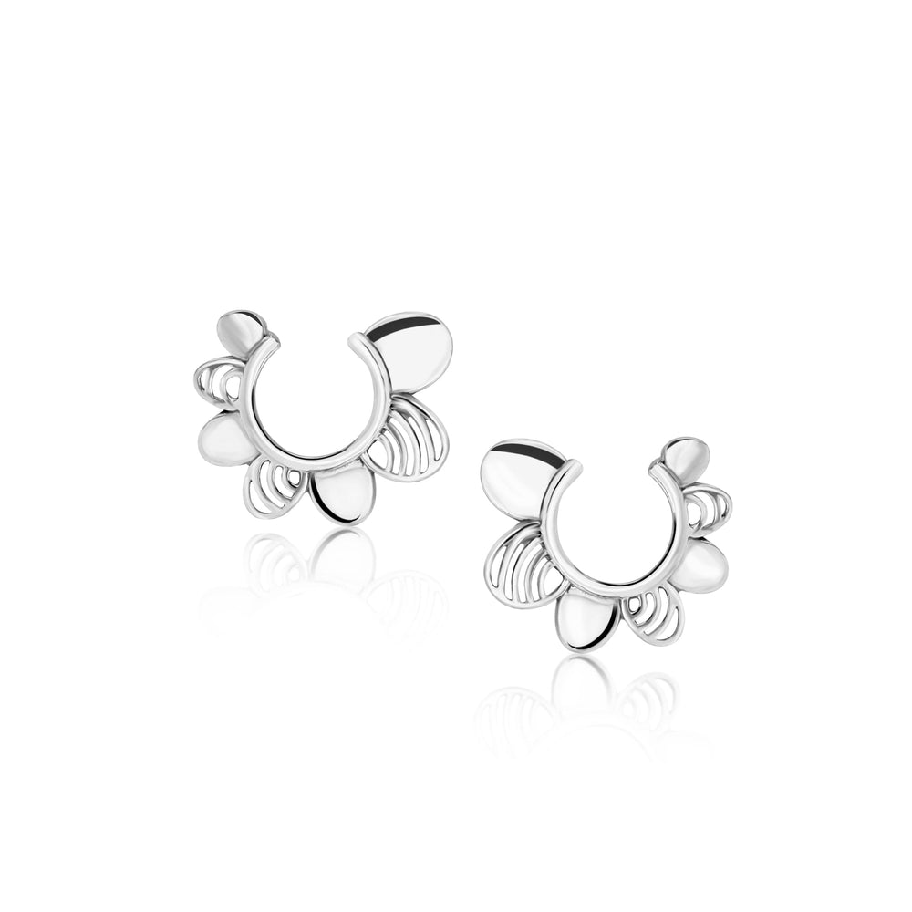 Maia Sterling Silver Earrings - Ema Jewels