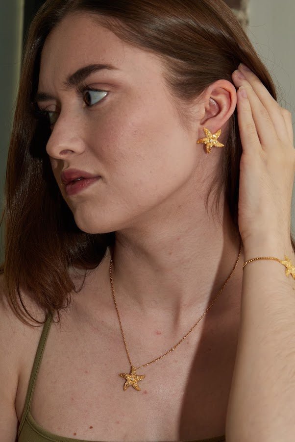 Stellar Ariel Earrings - Ema Jewels